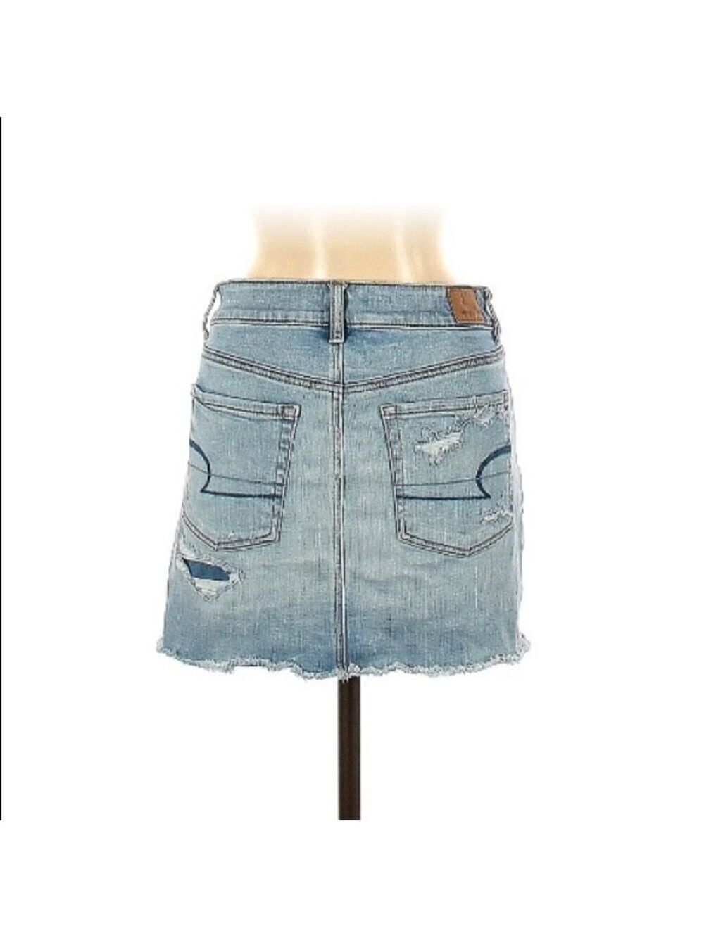 VINTAGE American Eagle Outfitters Denim Jean skirt~ size 6 - Picture 2 of 2